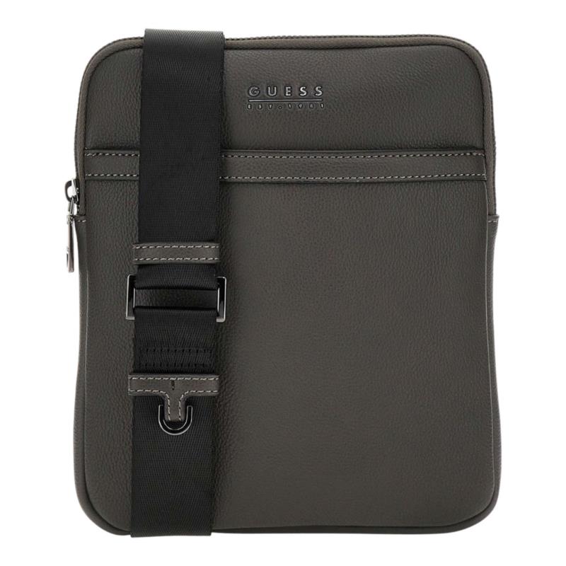 GUESS Τσάντες MILANO CROSSBODY ΑΝΔΡΙΚΕΣ Ώμου-Χιαστί HMMITUP5223-DGR Γκρί