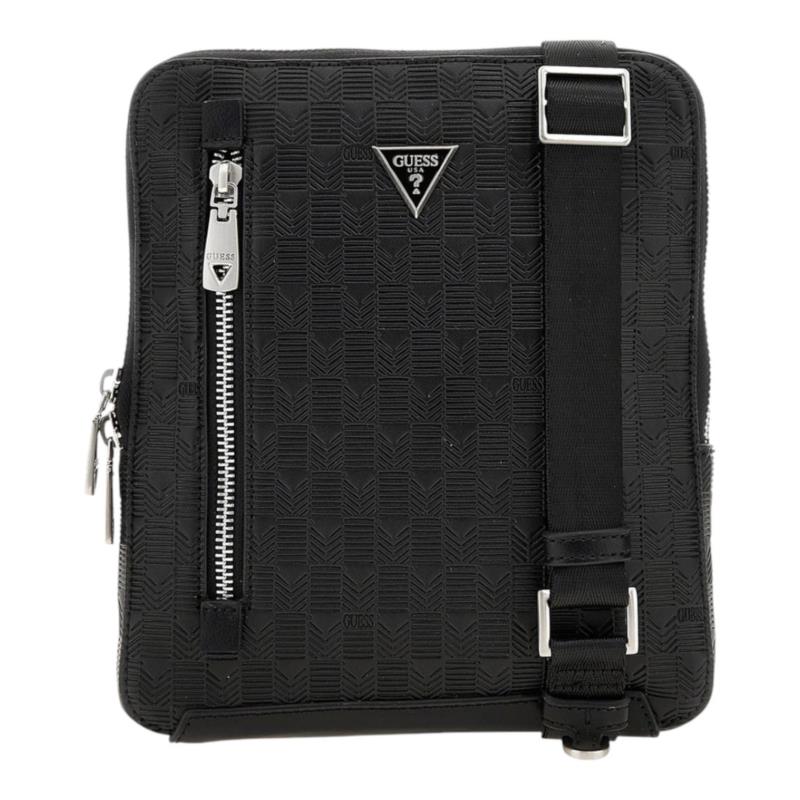 GUESS Τσάντες TORINO CROSSBODY ΑΝΔΡΙΚΕΣ Ώμου-Χιαστί HMTODEP5220-BLA Μαύρο