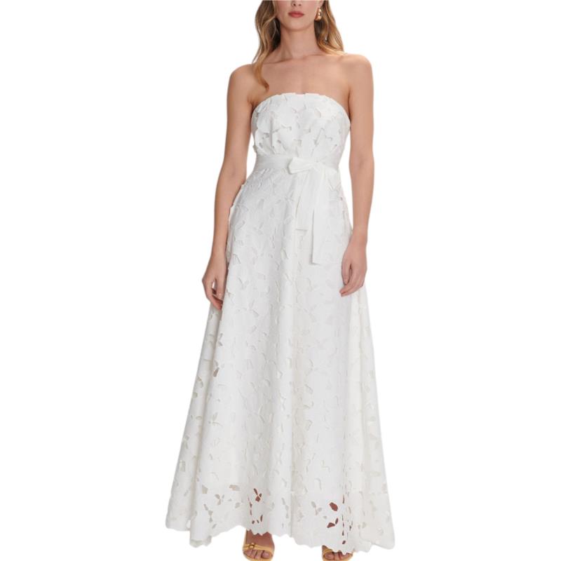 Φόρεμα Ale Με Δαντέλα 8920759-WHITE Γυναικείο