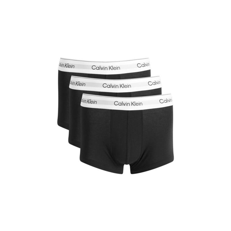 Εσώρουχα και μποξεράκια εγκυμοσύνης Calvin Klein Jeans LOW RISE 3 PACK TRUNK MEN
