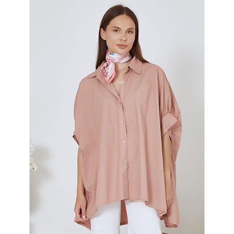 Πουκαμίσα βαμβακερή oversized SN7587.3252+5