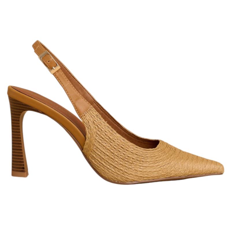 Πέδιλα Attrattivo Slingback 9Y22580-NATURAL Γυναικείο