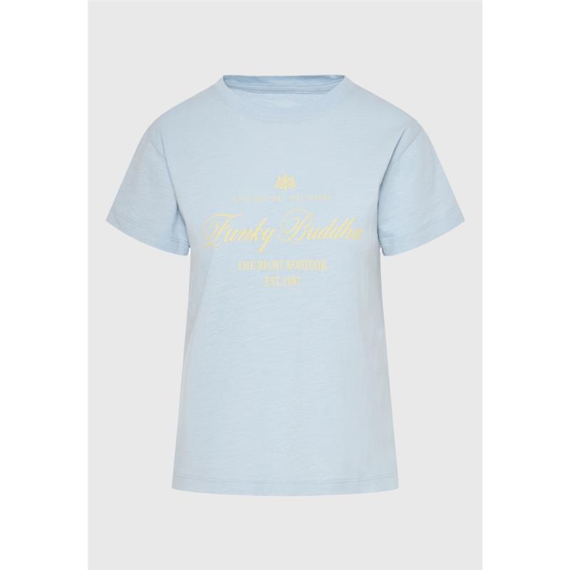 Γυναικείο t-shirt με branded vintage τύπωμα