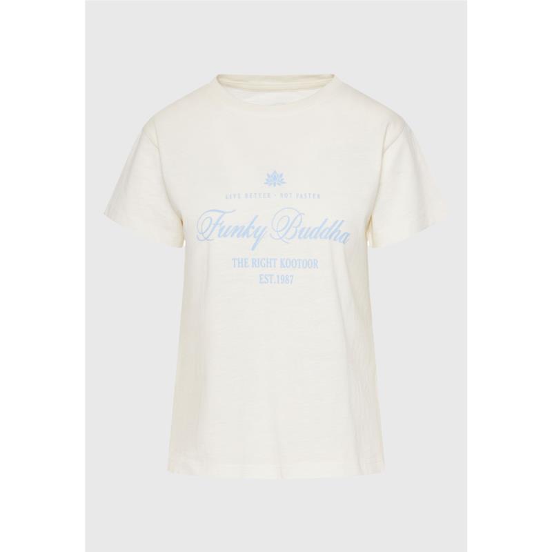 Γυναικείο t-shirt με branded vintage τύπωμα