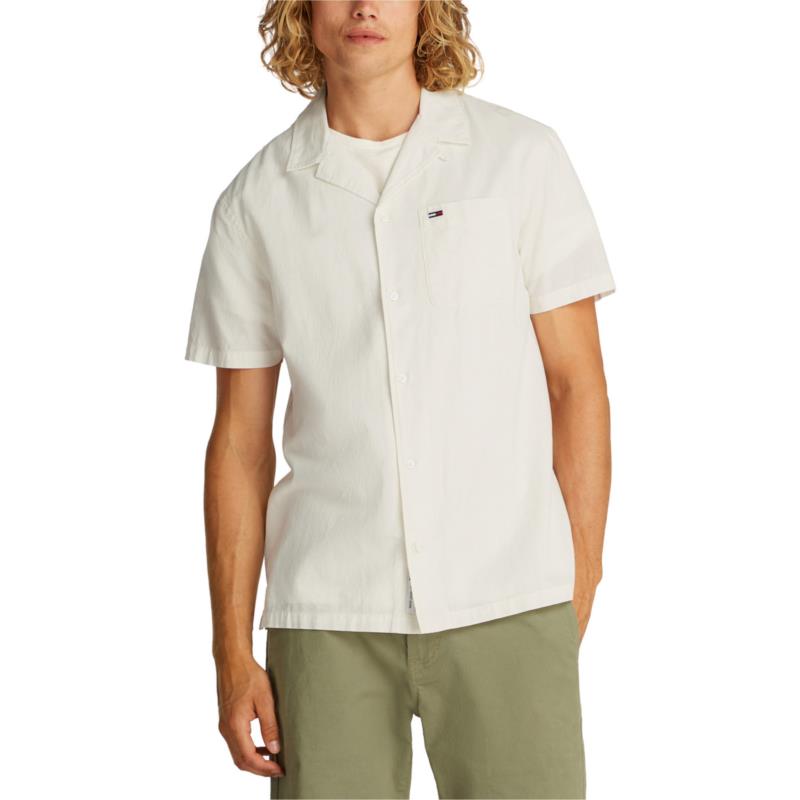Πουκάμισο με μακριά μανίκια Tommy Hilfiger TJM LINEN BLEND CAMP DM0DM20895