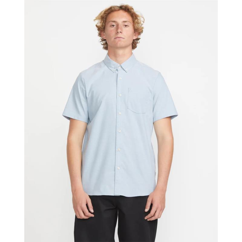 Volcom - EVERETT OXFORD SS ΠΟΥΚΑΜΙΣΟ ΑΝΔΡΙΚΟ - WRECKED INDIGO