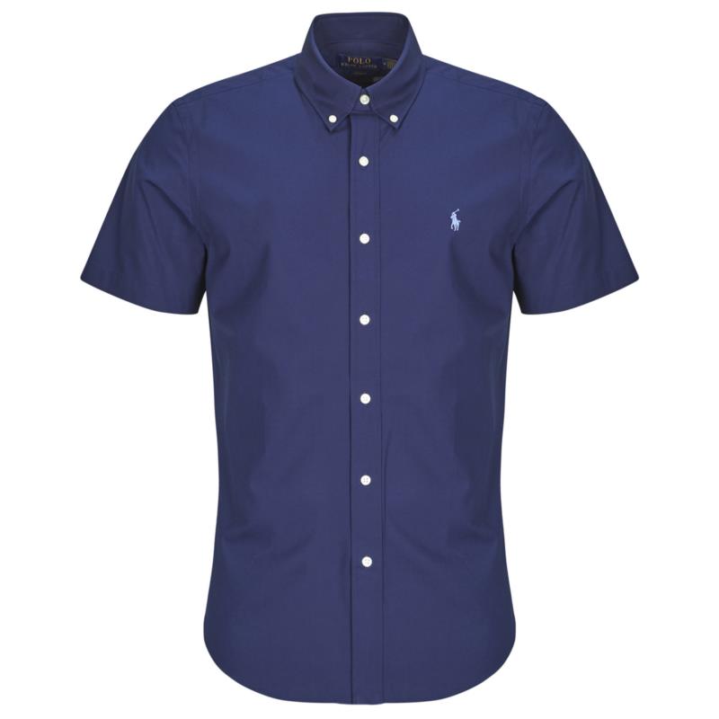 Πουκάμισο με κοντά μανίκια Polo Ralph Lauren CHEMISE EN POPELINE UNIE