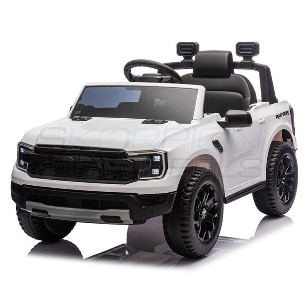 Ηλεκτροκίνητο Αυτοκίνητο Ford F150 Raptor Original License 12V - Λεύκο | Skorpion Wheels - 5246083