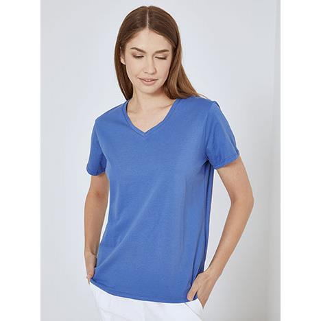 T-shirt με V λαιμόκοψη SN9844.4330+8