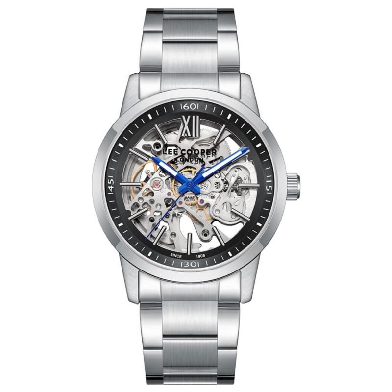 LEE COOPER Automatic Men's - LC08197.350, Silver case with Metal Bracelet