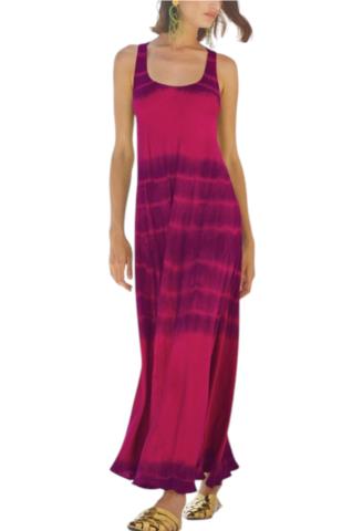 Φόρεμα Semiology Αμάνικο Tie-Dye 3377231-FUCHSIA Γυναικείο