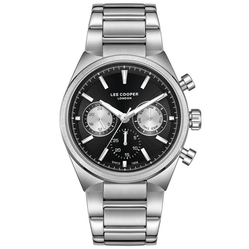 LEE COOPER Men's - LC08174.350, Silver case with Metal Bracelet