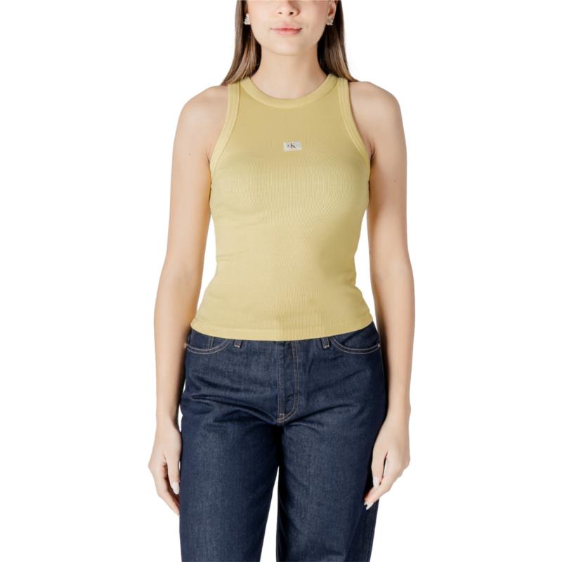 Αμάνικα/T-shirts χωρίς μανίκια Calvin Klein Jeans WASHED WOVEN LABEL J20J225311