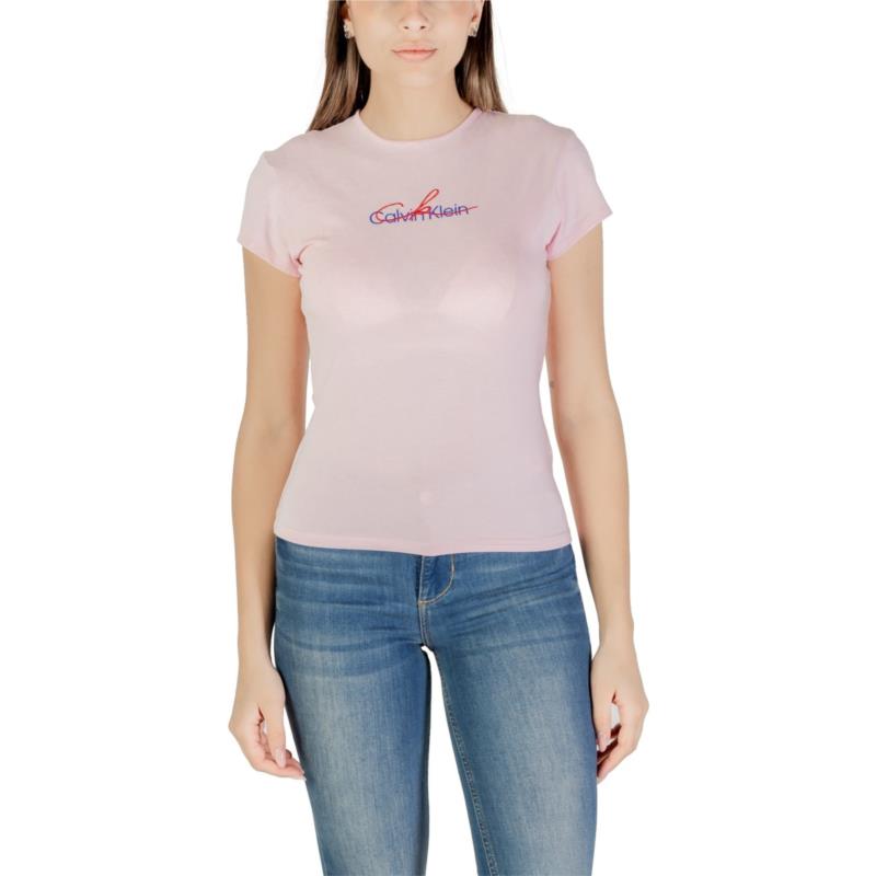 T-shirt με κοντά μανίκια Calvin Klein Jeans SS SCRIPT CK LV047B828G