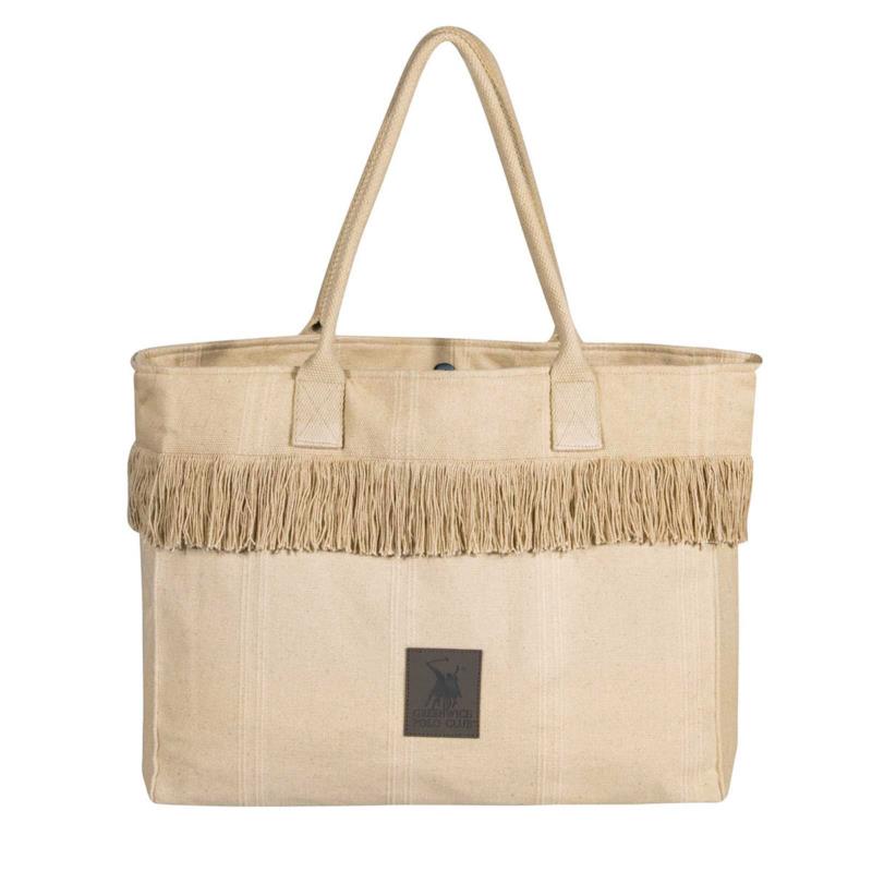 Τσάντα Θαλάσσης (46x36) Greenwich Polo Club Beach 4083 Beige