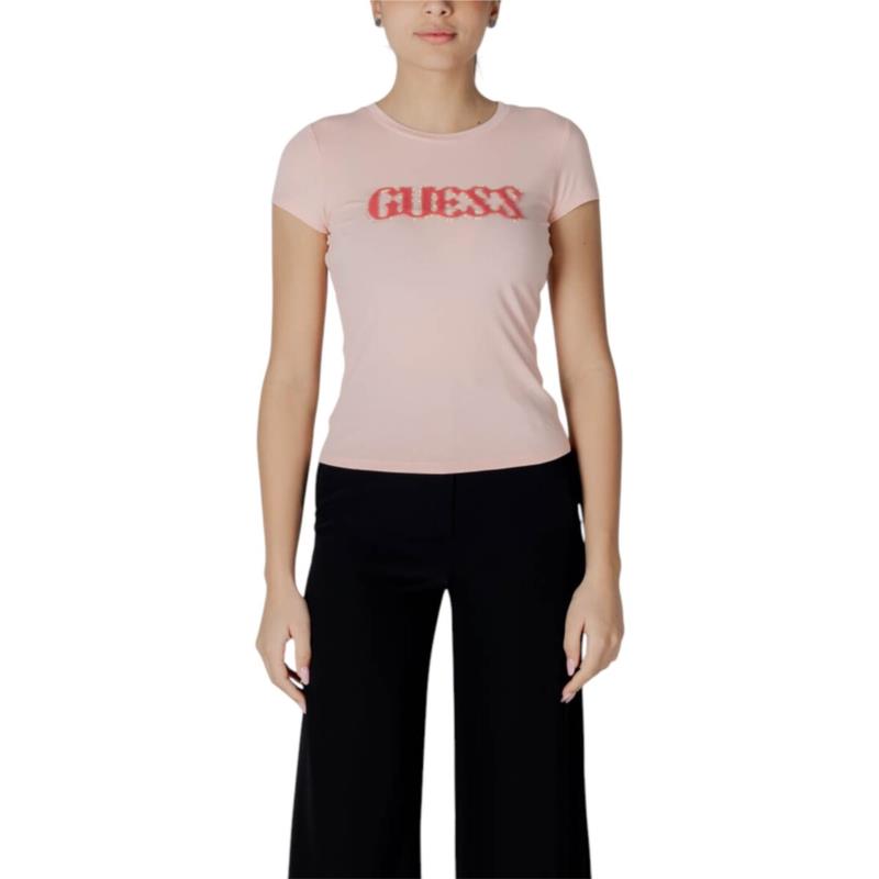 T-shirt με κοντά μανίκια Guess SS PONY HAIR LOGO R5 W5GI42 J1314