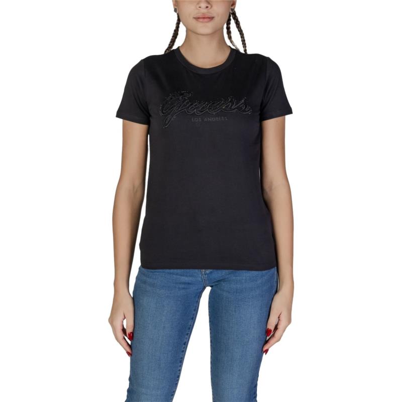 T-shirt με κοντά μανίκια Guess SS SCRIPT LACE LOGO W5RI08 K9RM1