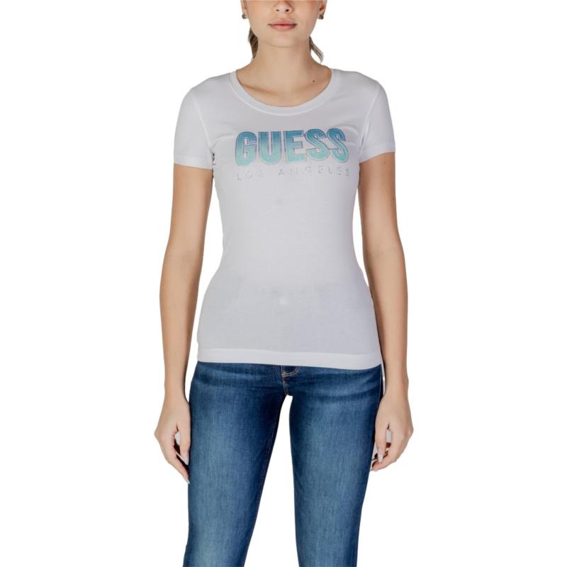 T-shirt με κοντά μανίκια Guess CN SS GLITTER DEGRAD W5GI14 J1314