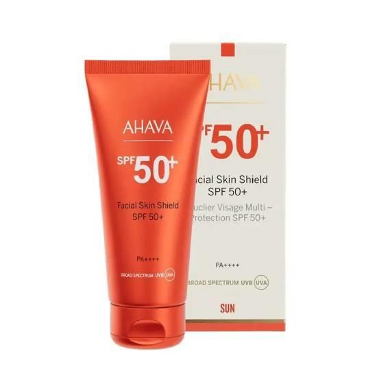 AHAVA Facial Skin Shield SPF50+ Ελαφριά Αντηλιακή Κρέμα Προσώπου 50ml