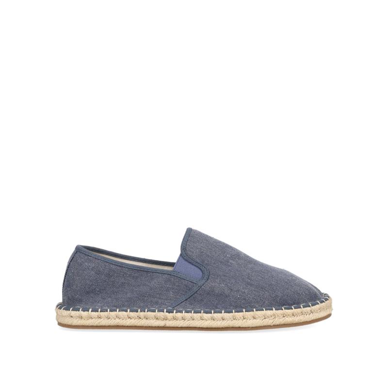 Ανδρική μπλε denim εσπαντρίγια