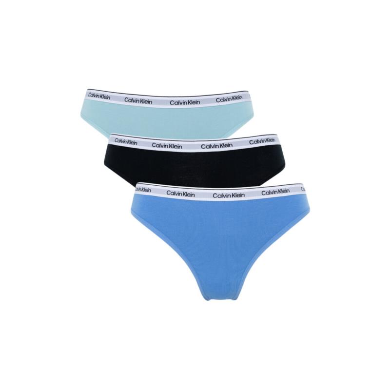 Εσώρουχα και μποξεράκια εγκυμοσύνης Calvin Klein Jeans LOGO LOW RISE 3 PACK BRIEF WOMEN