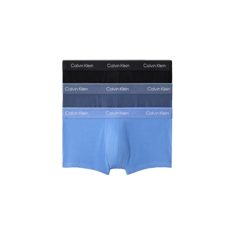 Εσώρουχα και μποξεράκια εγκυμοσύνης Calvin Klein Jeans LOW RISE 3 PACK TRUNK MEN