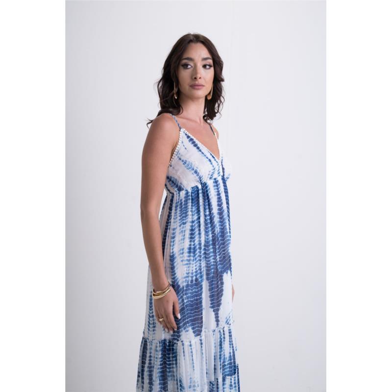 Φόρεμα tie-dye μακρύ - 4252019930