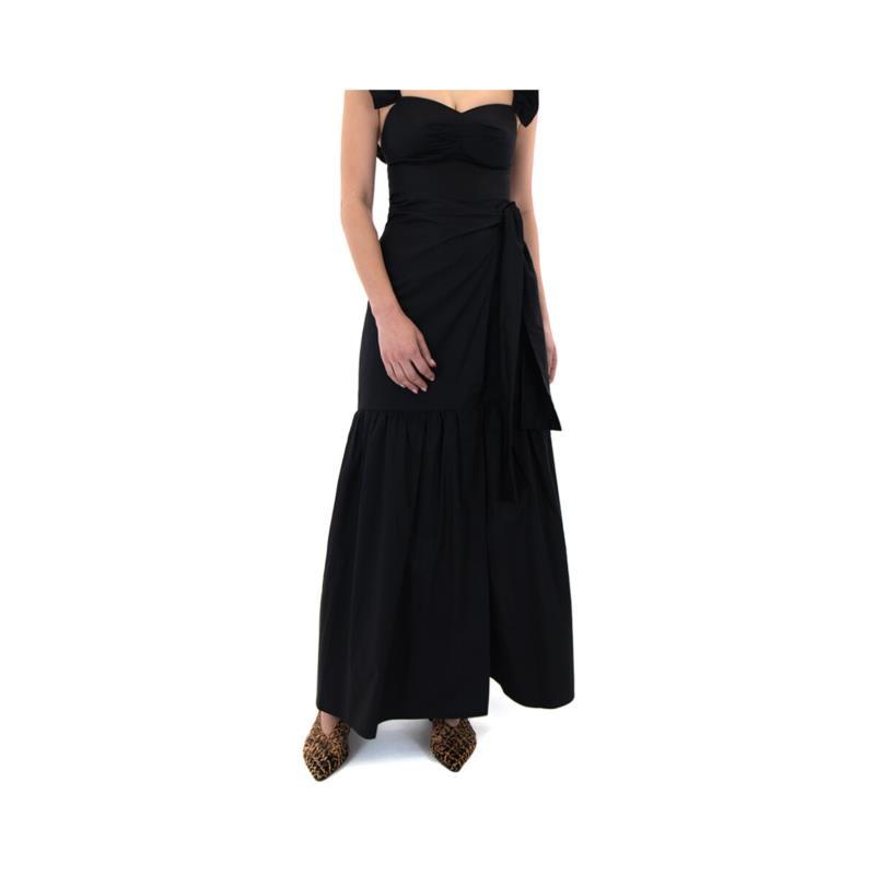 Κοντές Φούστες Moutaki PLEATED WRAP MAXI SKIRT WOMEN