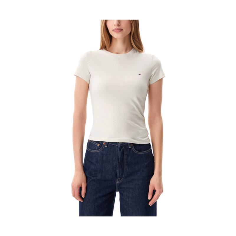 T-shirt με κοντά μανίκια Tommy Hilfiger TOMMY JEANS LOGO C NECK T-SHIRT WOMEN