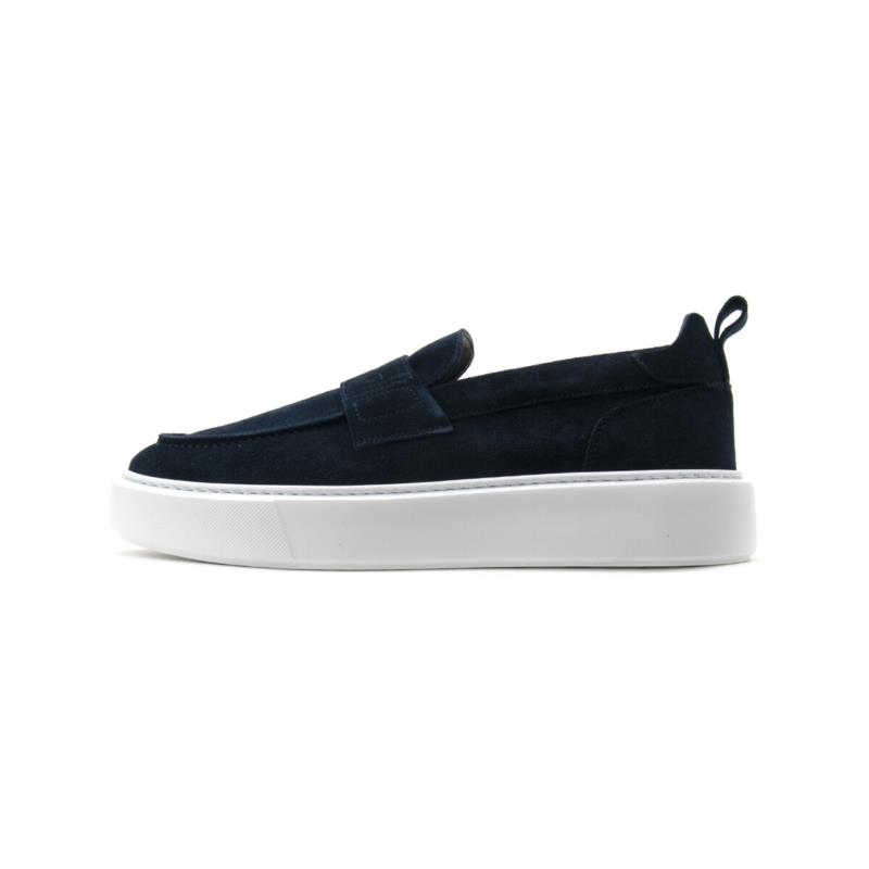 Slip on Antony Morato ROWAN SUEDE LEATHER LOGO LOAFERS MEN