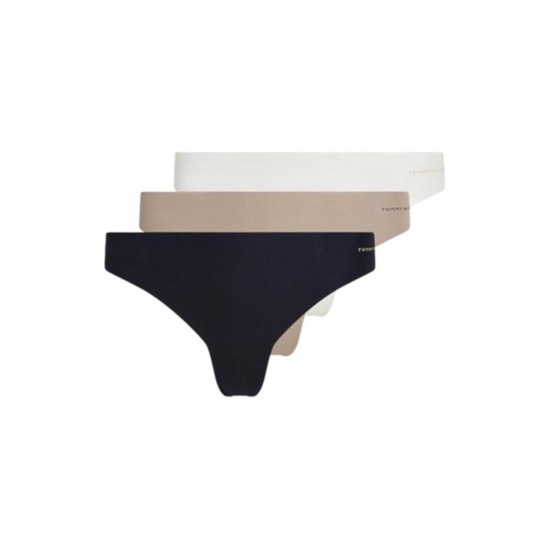 Εσώρουχα και μποξεράκια εγκυμοσύνης Tommy Hilfiger 3 PACK RAW CUT BRAZILIAN BRIEF WOMEN