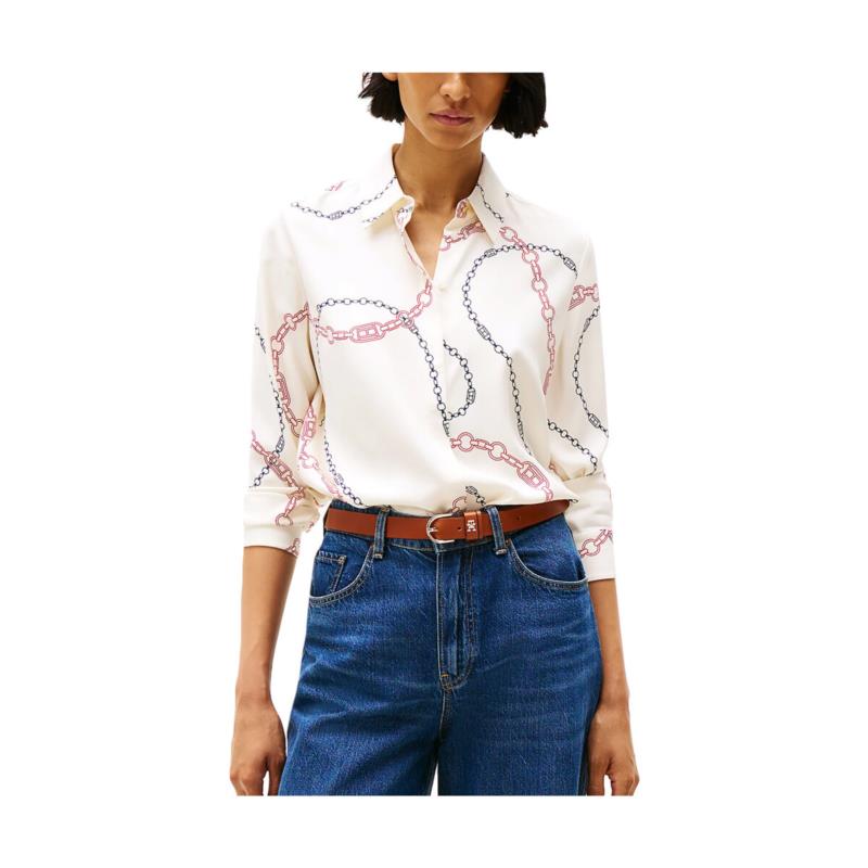 Πουκάμισα Tommy Hilfiger SOFT LONGSLEEVE REGULAR FIT SHIRT WOMEN