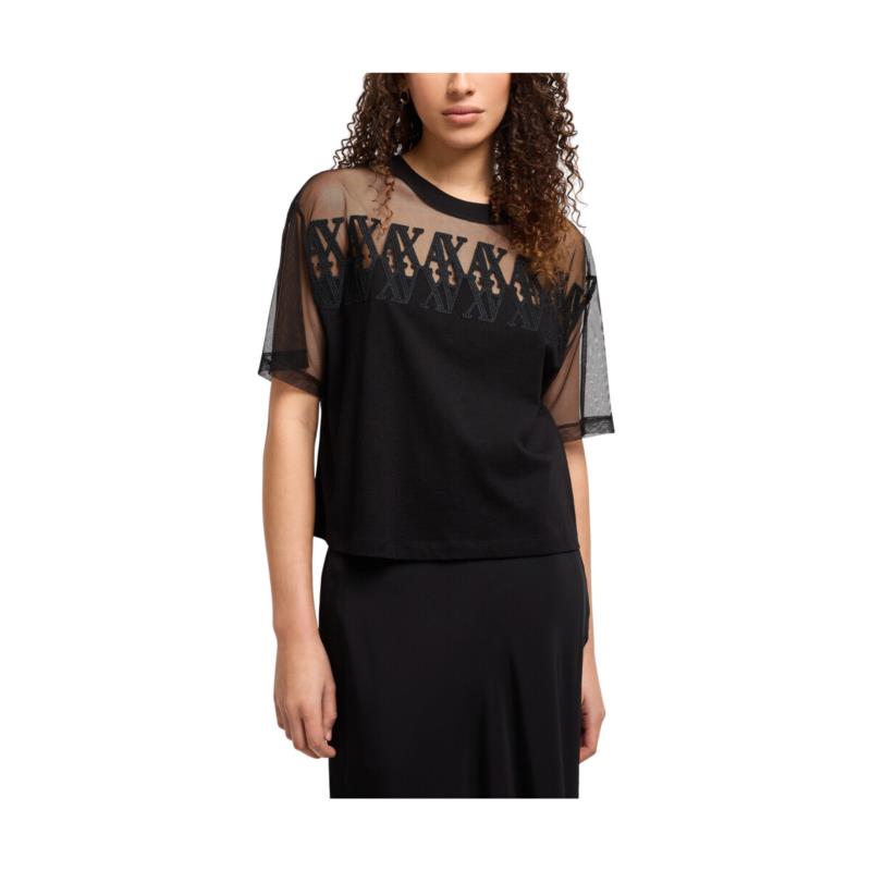 T-shirt με κοντά μανίκια EAX LOGO T-SHIRT WOMEN