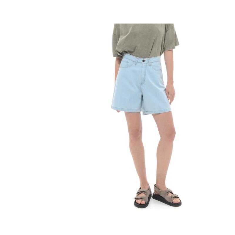 Shorts & Βερμούδες Sac N Co NOEMA DENIM HIGH WAIST COMFORT FIT SHORTS WOMEN SAC CO