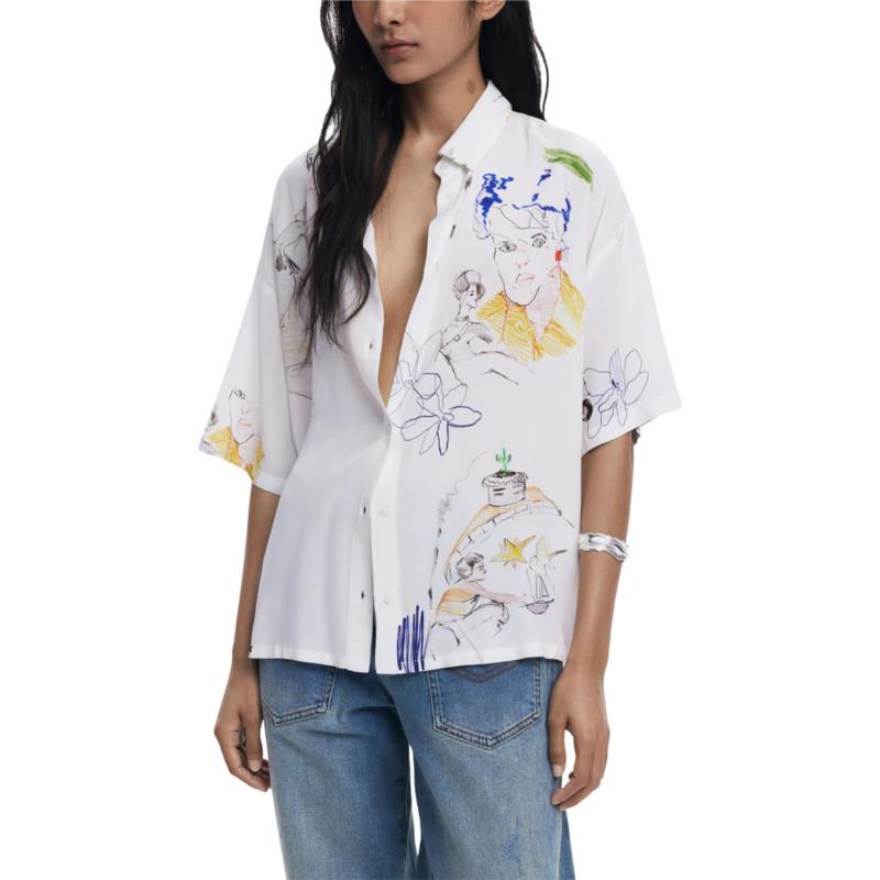 Πουκάμισα Desigual CAM CRAY 25WWCWX1