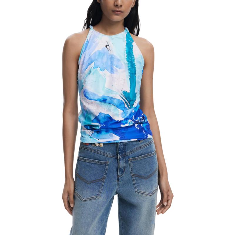 Αμάνικα/T-shirts χωρίς μανίκια Desigual REPRIS TS CRIS 25WWTKX5
