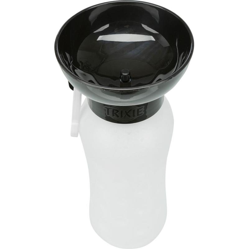 ΜΠΟΥΚΑΛΙ ΝΕΡΟΥ TRIXIE ΜΕ ΠΙΑΤΟ ΠΛΑΣΤΙΚΟ ΜΑΥΡΟ 550ML