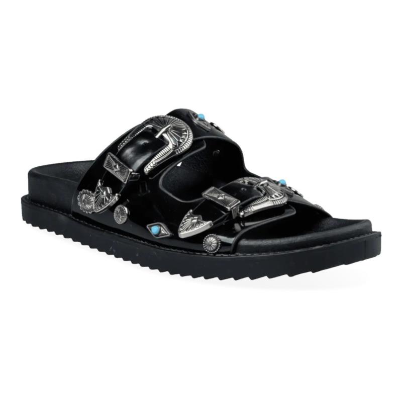 Mairiboo by Envie Shoes Γυναικεία Σανδάλια M42-21866-34 Μαύρο KANSAS