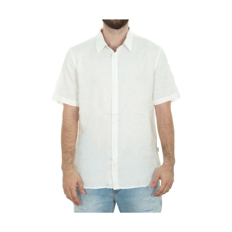 Πουκάμισο με μακριά μανίκια Gabba SVEN LINEN SHORTSLEEVE REGULAR FIT SHIRT MEN