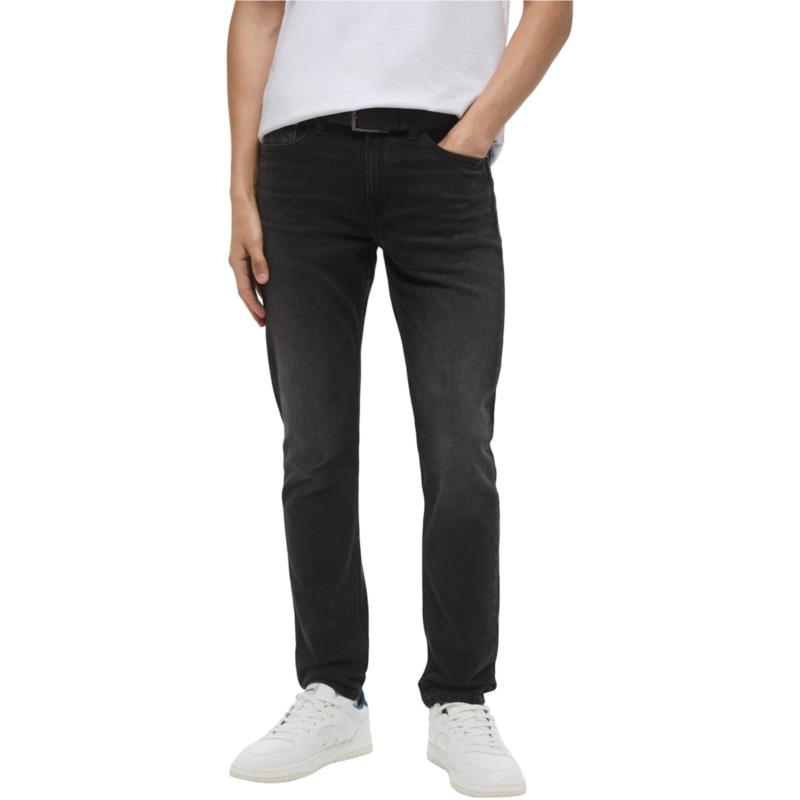 Skinny Τζιν Calvin Klein Jeans SLIM TAPER BLACK OIL LV04RB754G