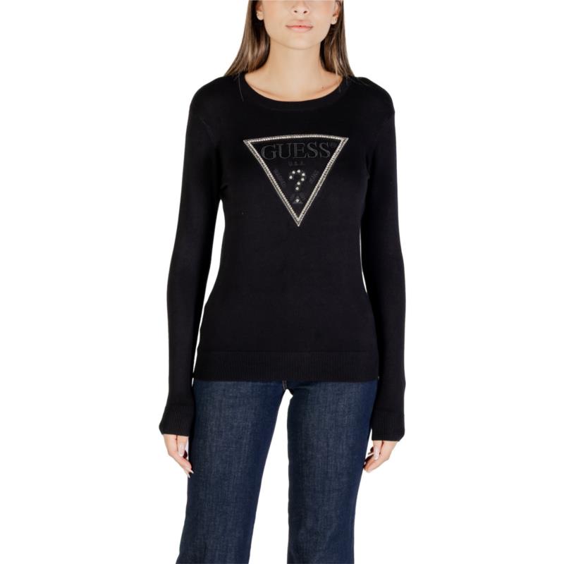Πουλόβερ Guess LS CN KIARA TRIANGLE LOGO SWTR W5YR23 Z2NQ2