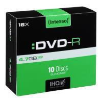 INTENSO DVD-R 4.7GB X16 SC 4101652 10PCS
