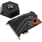 SOUND CARD ASUS STRIX RAID DLX 7.1 PCIE SET WITH AUDIOPHILE-GRADE DAC/124DB SNR