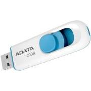 ADATA CLASSIC C008 16GB USB 2.0 FLASH DRIVE WHITE/BLUE