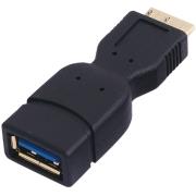 LOGILINK AU0021 USB 3.0 ADAPTER AF/MICRO BM GOLD PLATED BLACK