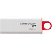 KINGSTON DTIG4/32GB DATATRAVELER G4 32GB USB3.0 FLASH DRIVE RED