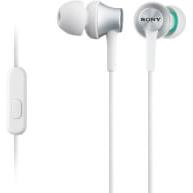 SONY MDR-EX450APW IN-EAR HEADPHONES WITH MIC WHITE