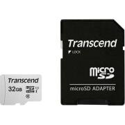 TRANSCEND 300S TS32GUSD300S-A 32GB MICRO SDHC UHS-I U3 V30 A1 CLASS 10 WITH ADAPTER