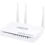 LOGILINK WL0143 3T3R WIRELESS DUAL BAND ROUTER WITH 4-PORT GIGABIT ETHERNET SWITCH
