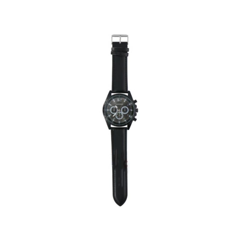 Dunlop ανδρικό σπορ αναλογικό ρολόι χειρός σε τρία διαφορετικά χρώματα, 16035 Μαύρο-Μαύρο Καντράν - Dunlop